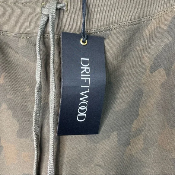 New Driftwood Stevie Floral Embroidered Joggers Pants Size X-Small Camouflage - Picture 7 of 8